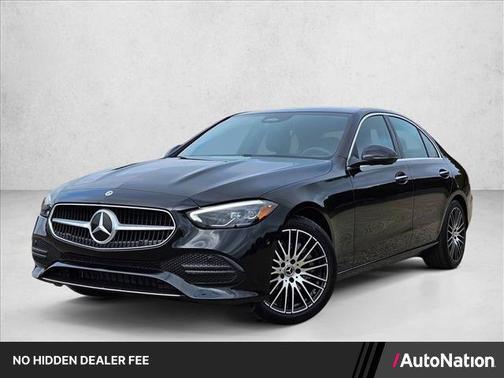 Black 2026 Mercedes-Benz C-Class C 300 4MATIC