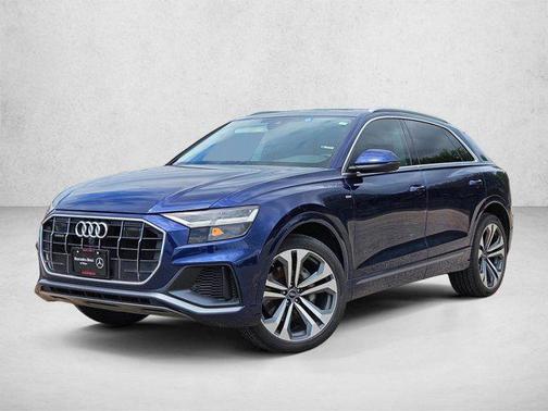 Galaxy Blue Metallic 2022 Audi Q8 55 Premium Plus