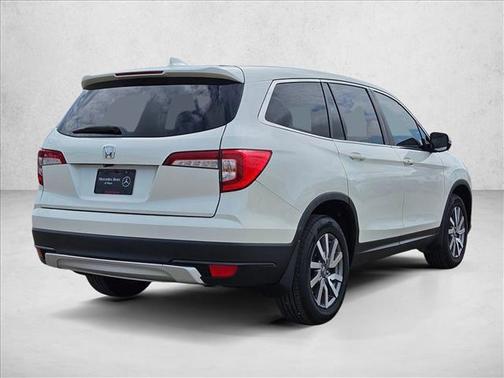 White Diamond Pearl 2019 Honda Pilot EX-L