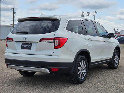 White Diamond Pearl 2019 Honda Pilot EX-L