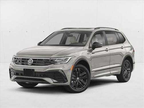 Pyrite Silver Metallic 2023 Volkswagen Tiguan 2.0T SE R-Line Black