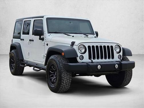 Bright White Clearcoat 2016 Jeep Wrangler Unlimited Sport