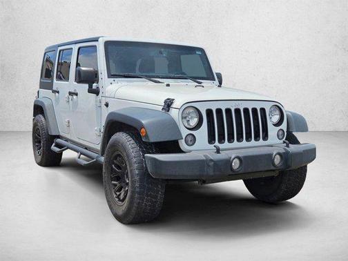 Bright White Clearcoat 2016 Jeep Wrangler Unlimited Sport