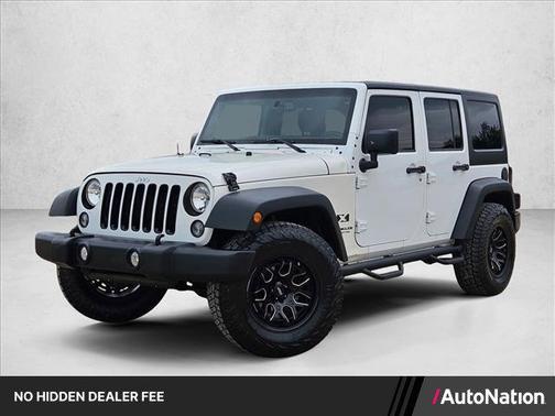 Bright White Clearcoat 2016 Jeep Wrangler Unlimited Sport