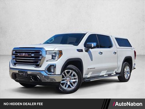 White Frost Tricoat 2021 GMC Sierra 1500 SLT