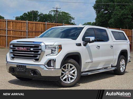 White Frost Tricoat 2021 GMC Sierra 1500 SLT