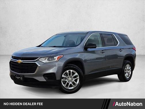 Satin Steel Metallic 2020 Chevrolet Traverse LS
