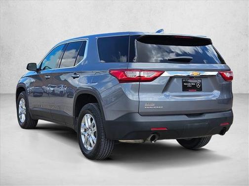 Satin Steel Metallic 2020 Chevrolet Traverse LS