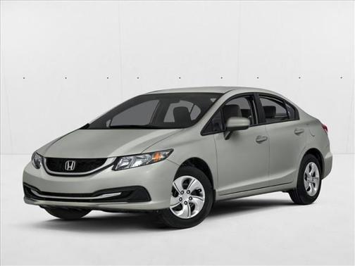Alabaster Silver Metallic 2014 Honda Civic EX-L