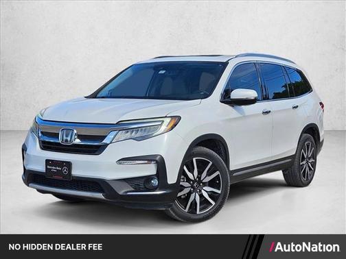 Platinum White Pearl 2020 Honda Pilot Touring 8-Passenger