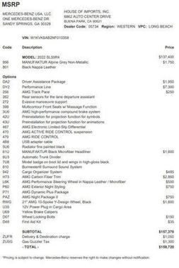 2022 Mercedes-Benz AMG SL 55 Base