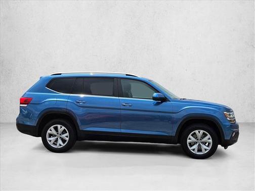 Tourmaline Blue Meta 2019 Volkswagen Atlas 3.6L SE