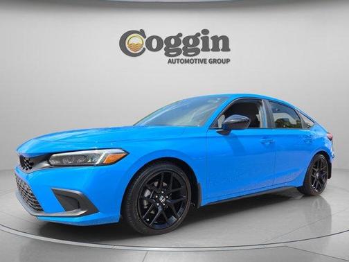 Boost Blue Pearl 2024 Honda Civic Sport