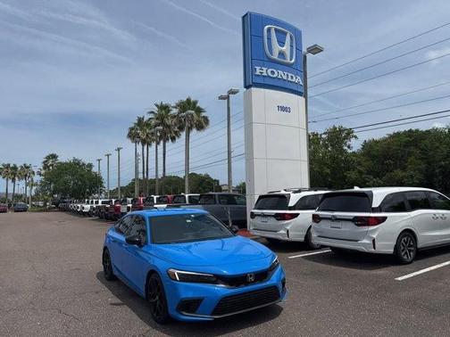 Boost Blue Pearl 2024 Honda Civic Sport