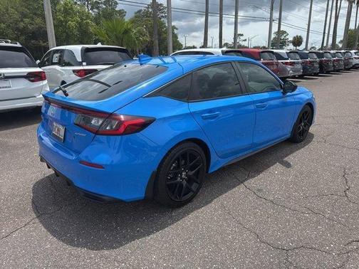 Boost Blue Pearl 2024 Honda Civic Sport