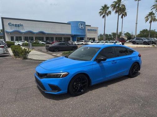 Boost Blue Pearl 2024 Honda Civic Sport