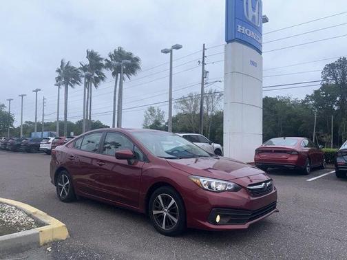 Crimson Red Pearl 2023 Subaru Impreza Premium