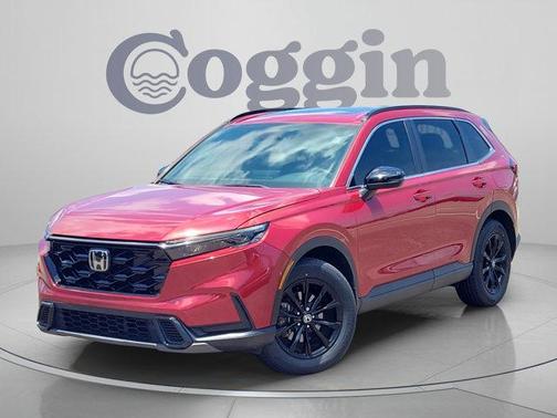 Radiant Red Metallic 2024 Honda CR-V Hybrid Sport