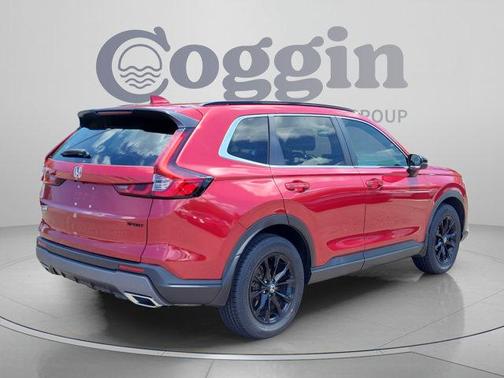 Radiant Red Metallic 2024 Honda CR-V Hybrid Sport