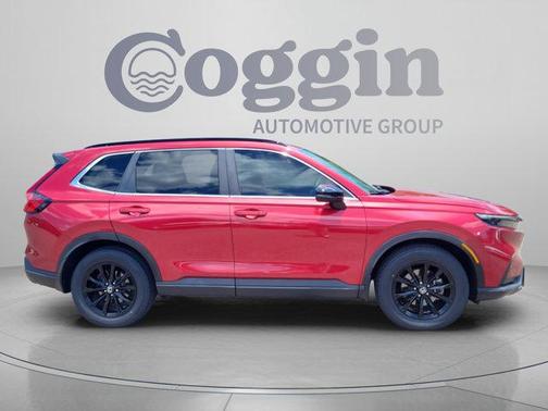 Radiant Red Metallic 2024 Honda CR-V Hybrid Sport