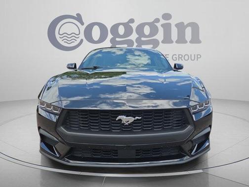 Shadow Black 2024 Ford Mustang EcoBoost Premium