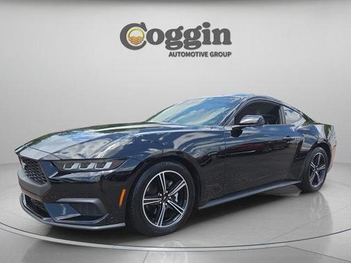 Shadow Black 2024 Ford Mustang EcoBoost Premium