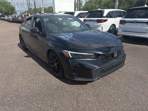 Crystal Black Pearl 2025 Honda Civic Sport