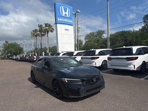 Crystal Black Pearl 2025 Honda Civic Sport