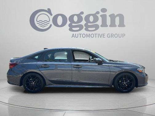 Meteorite Gray Metallic 2025 Honda Civic Sport