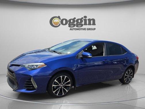 Blue 2017 Toyota Corolla L
