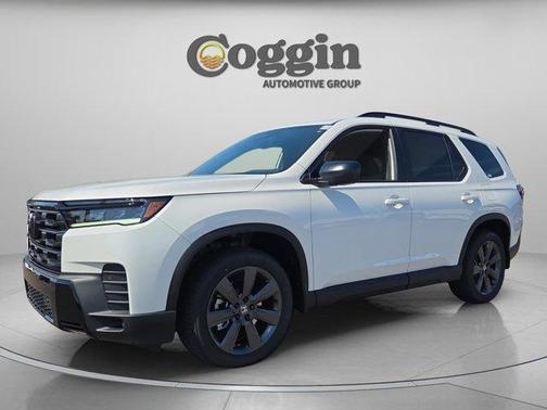 Platinum White Pearl 2026 Honda Pilot Sport