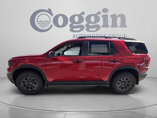 Radiant Red Metallic II 2026 Honda Passport TrailSport Blackout