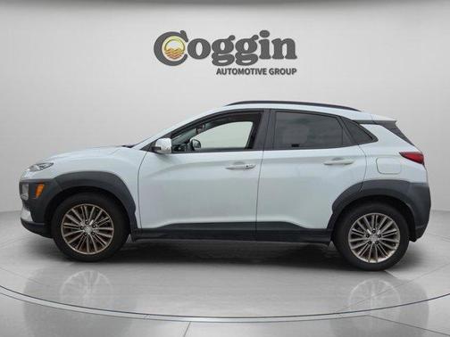 Chalk White 2019 Hyundai KONA SEL