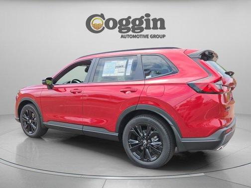 Radiant Red Metallic 2026 Honda CR-V Hybrid Sport Touring