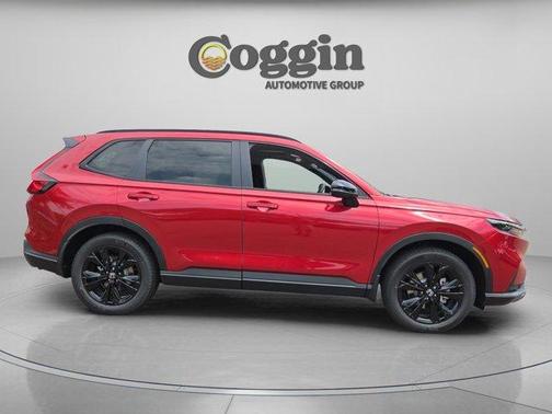 Radiant Red Metallic 2026 Honda CR-V Hybrid Sport Touring