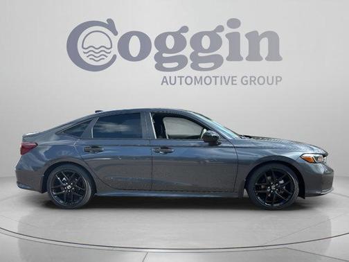 Meteorite Gray Metallic 2026 Honda Civic Sport