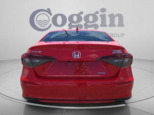 Rallye Red 2025 Honda Civic Hybrid
