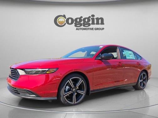 Radiant Red Metallic 2026 Honda Accord Hybrid Sport