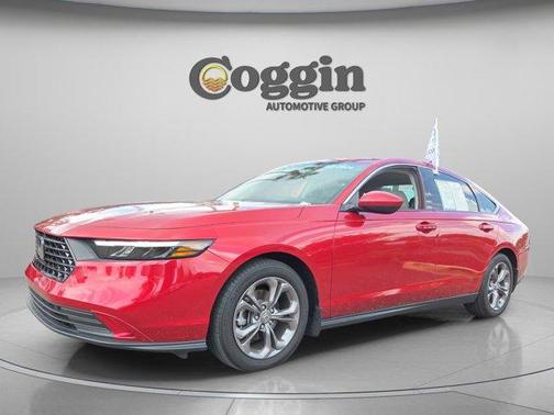 Radiant Red Metallic 2024 Honda Accord EX
