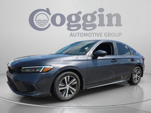 Gray Metallic 2024 Honda Civic LX