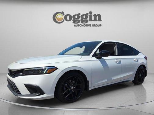 Platinum White Pearl 2023 Honda Civic Sport