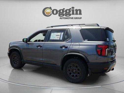 Modern Steel Metallic 2026 Honda Passport TrailSport Blackout