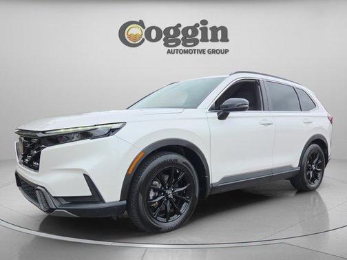 Lunar Silver Metallic 2024 Honda CR-V Hybrid Sport