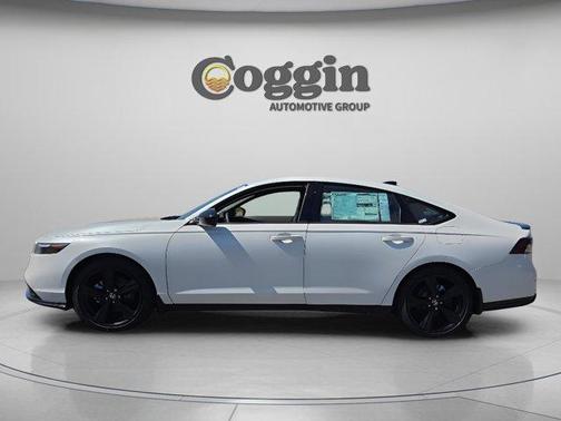 Platinum White Pearl 2026 Honda Accord Hybrid Sport-L