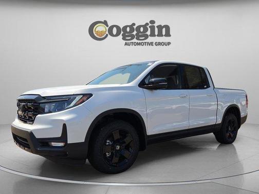 Platinum White Pearl 2026 Honda Ridgeline Black Edition Two-Tone