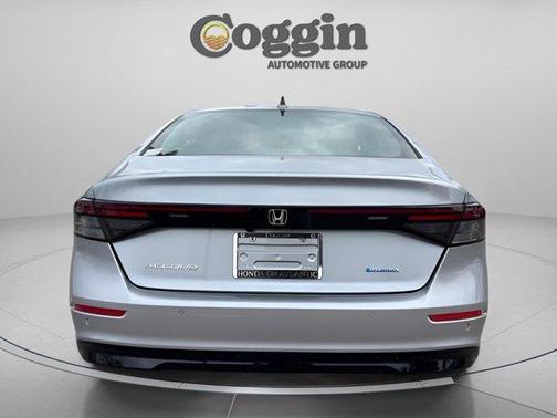 Solar Silver Metallic 2025 Honda Accord Hybrid EX-L