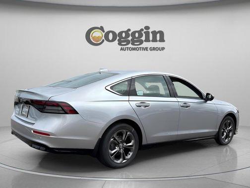 Solar Silver Metallic 2025 Honda Accord Hybrid EX-L