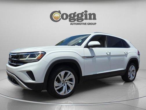 Pure White 2020 Volkswagen Atlas Cross Sport 2.0T SEL