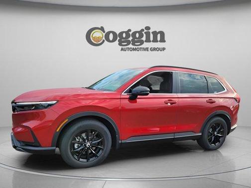 Radiant Red Metallic 2025 Honda CR-V Hybrid Sport-L