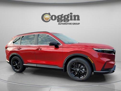 Radiant Red Metallic 2025 Honda CR-V Hybrid Sport-L